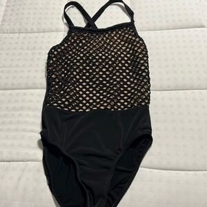 GUC black dance leotard. MC